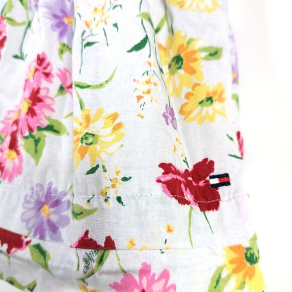 Vintage Tommy Hilfiger Dress Baby Girls Size 3-6m Floral Wildflower - Picture 3 of 6